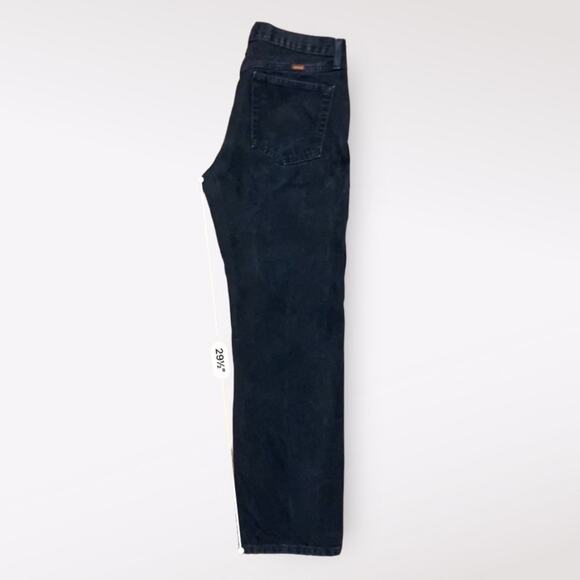 Rustler Straight Wide Leg Casual Black Jeans Size 32x30 - Picture 6 of 9